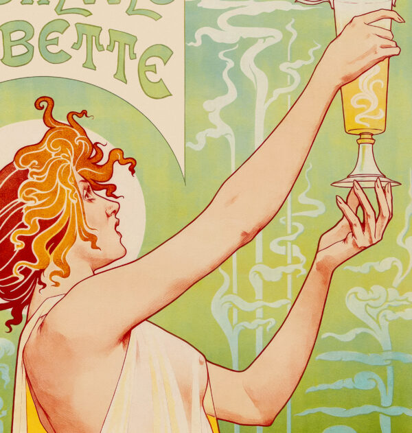 Art Deco Poster for Absinthe Robette by Privat Livemont – Image 2