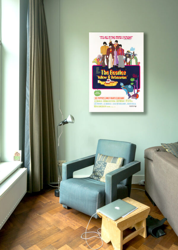 Yellow Submarine, The Beatles Movie Poster – Image 4